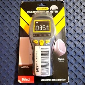 General Tools MM7 Pin-Type Digital Display Wood or Drywall Moisture Meter